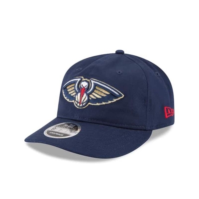 New Orleans Pelicans Gorra | New Era NBA Team Choice Retro Crown 9fifty Snapback Cap Mexico - Azules